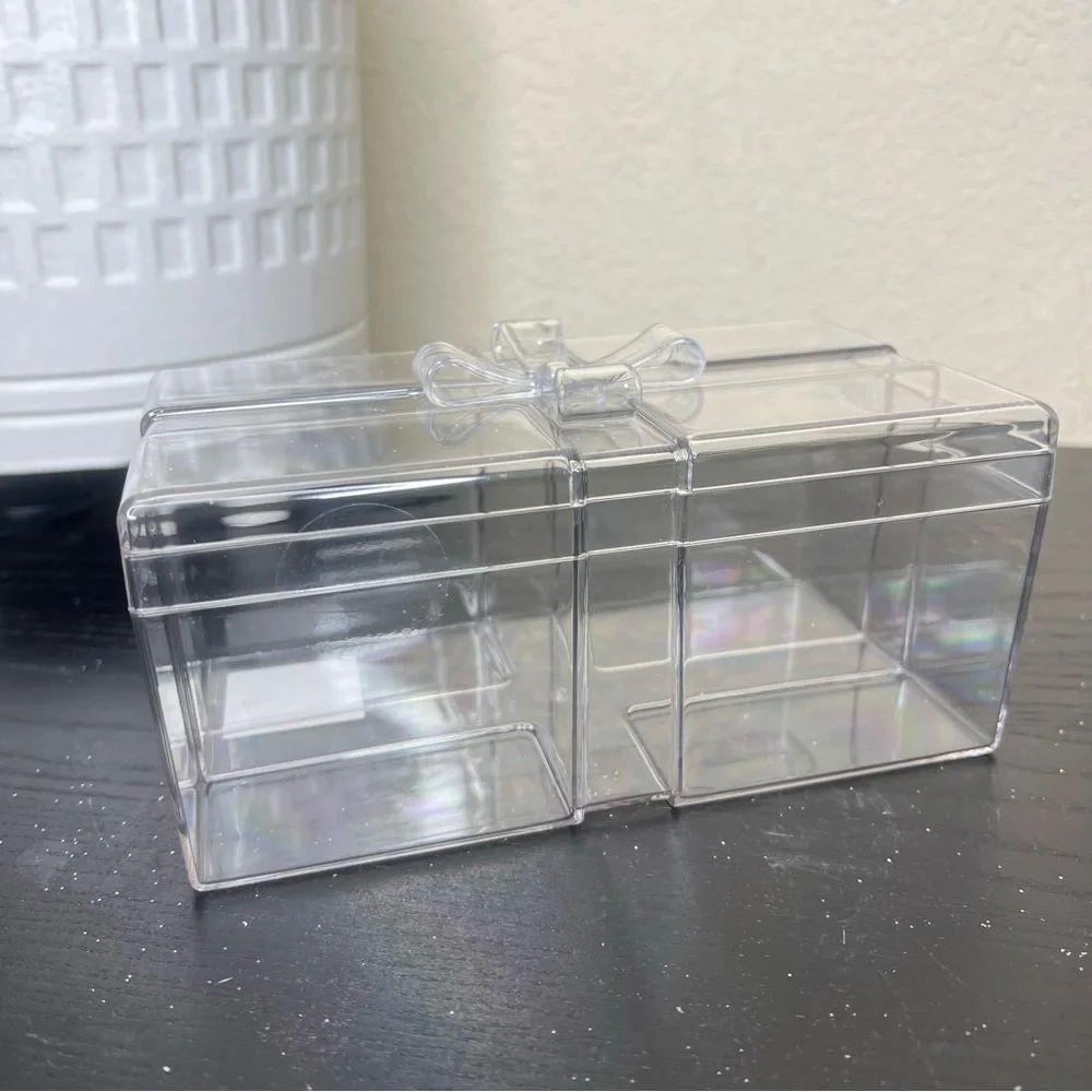 NEW Target Bullseyes Playground Christmas 2025 Clear Present Box with Bow